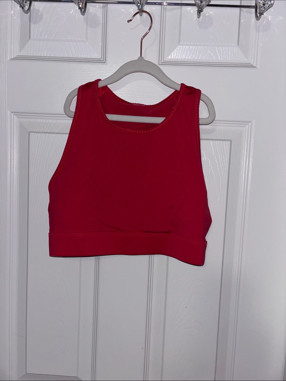 Fabletics pink sports bra